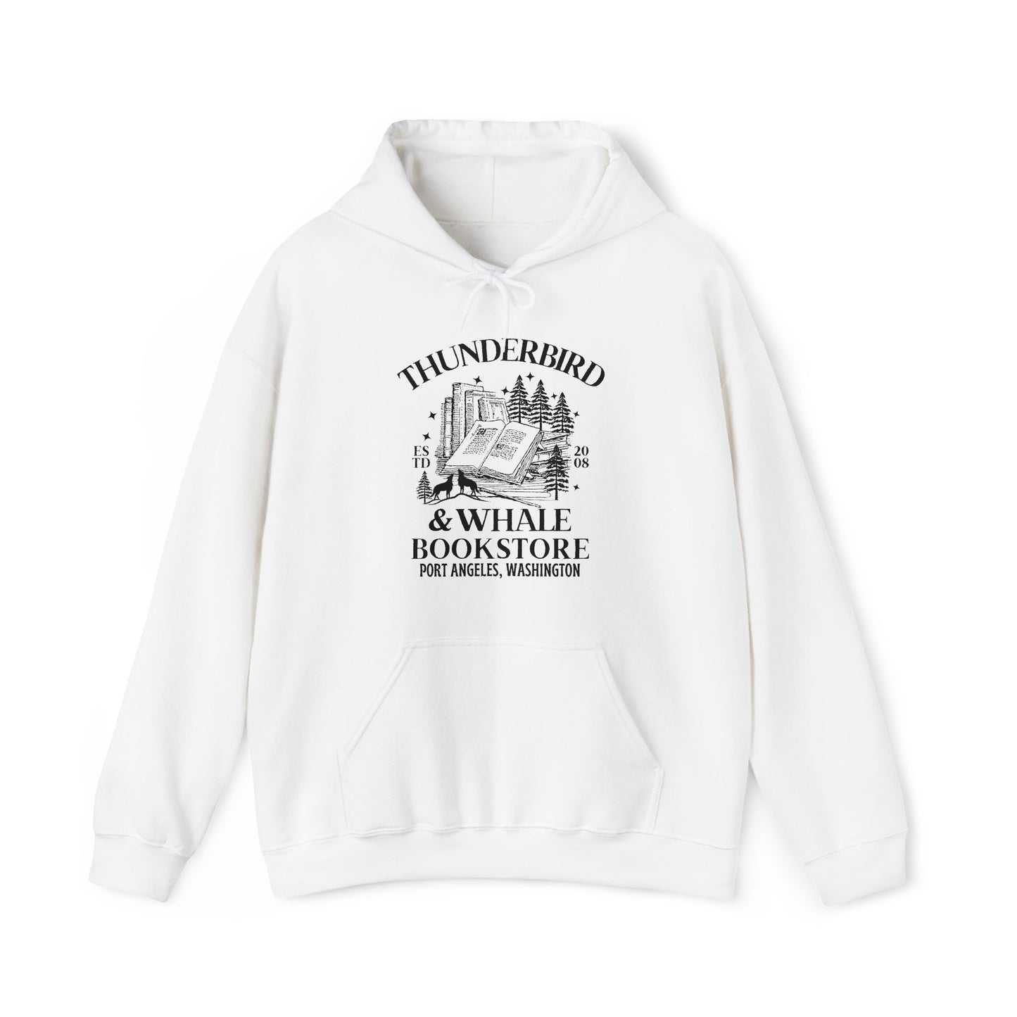 Thunderbird & Whale Bookstore Hoodie