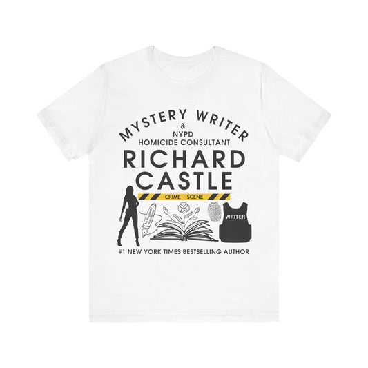 Castle TV Show - Richard Castle the Mystery Writer & Homicide Consultant Shirt