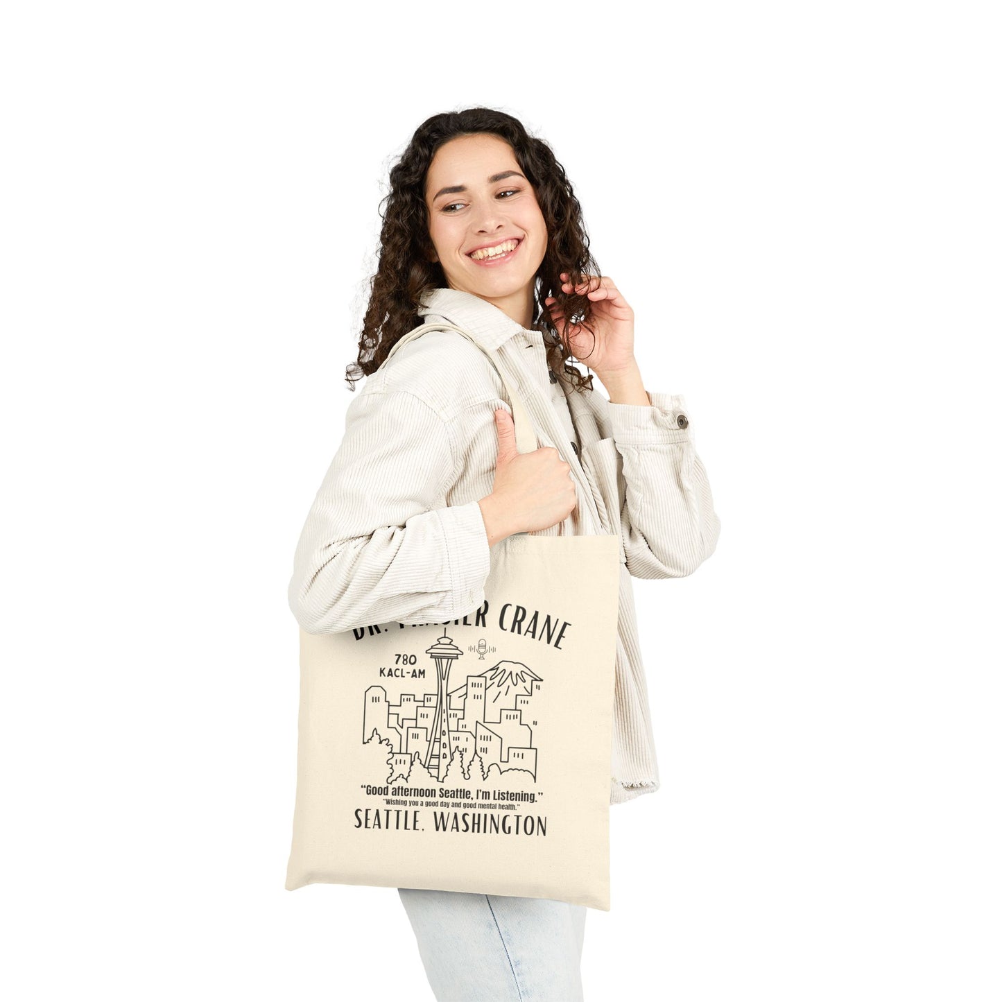 Radio Psychiatrist Tote Bag