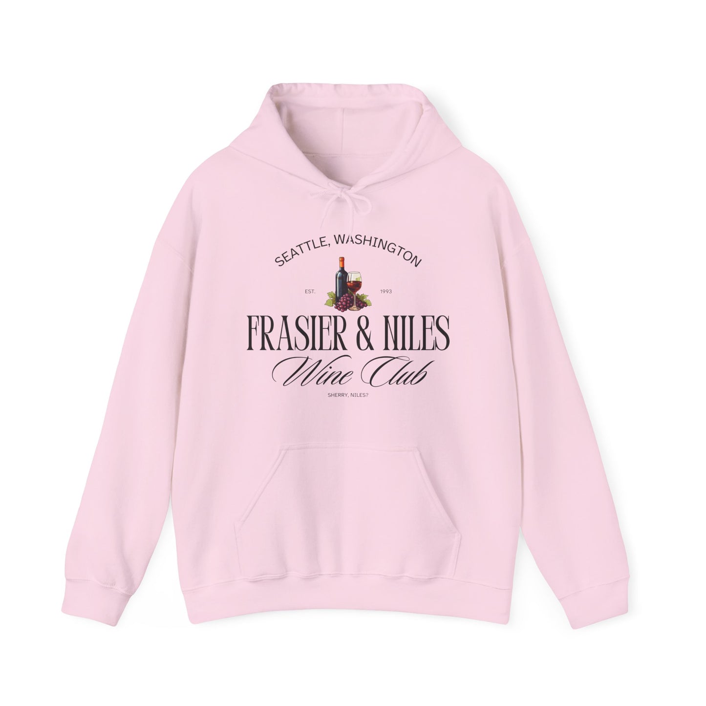 Niles and Frasier Wine Club Hoodie