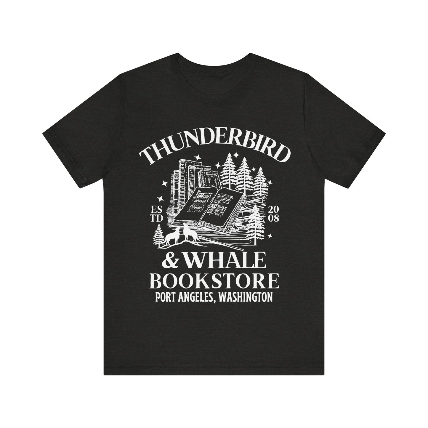 Thunderbird & Whale Bookstore Shirt