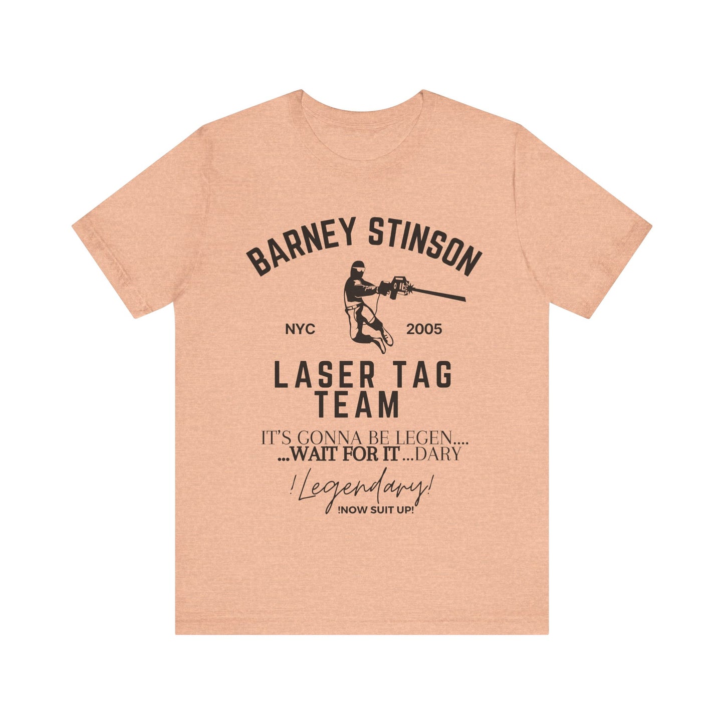 How I Met Your Mother TV Show - Barney Stinson Laser Tag Team Shirt