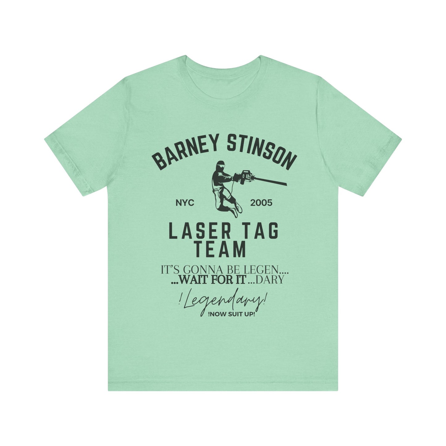 How I Met Your Mother TV Show - Barney Stinson Laser Tag Team Shirt