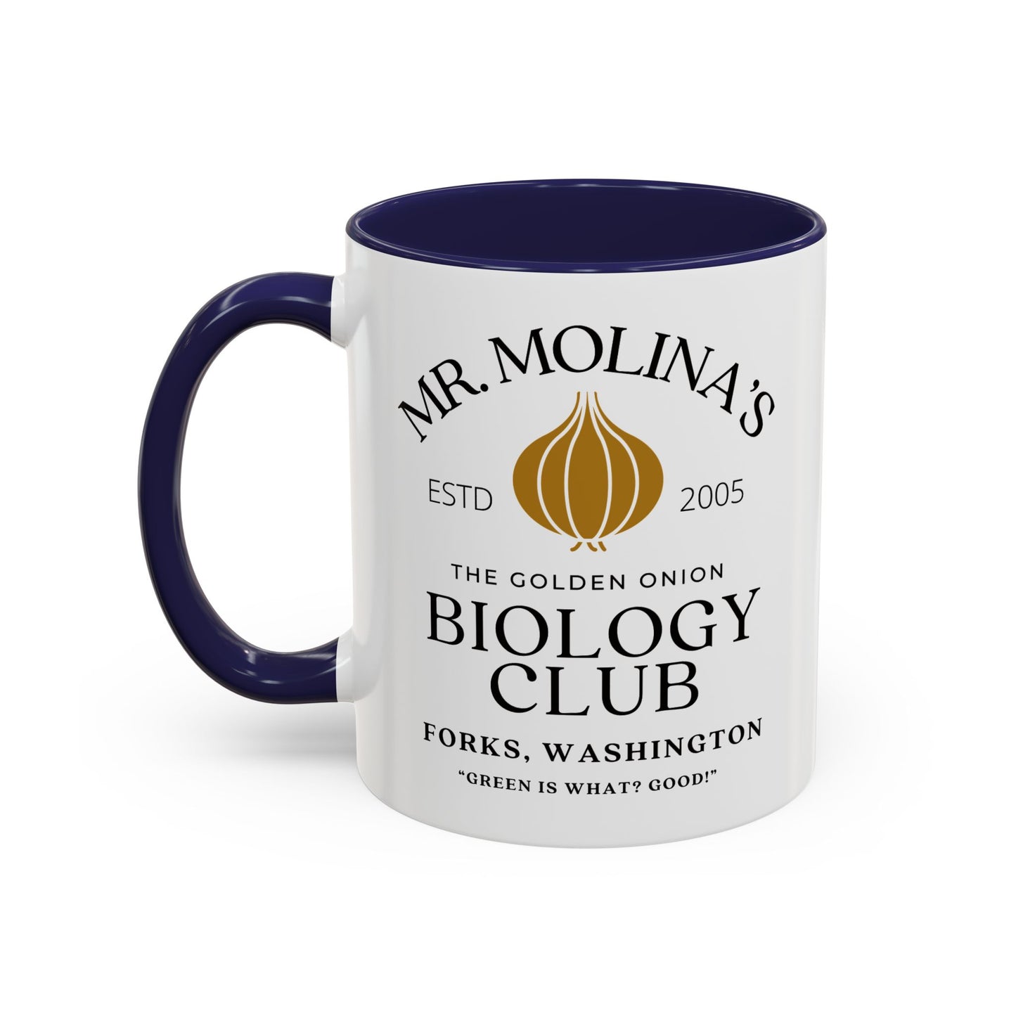 Mr Molina Biology Club Coffee Mug 11oz Colored Handle
