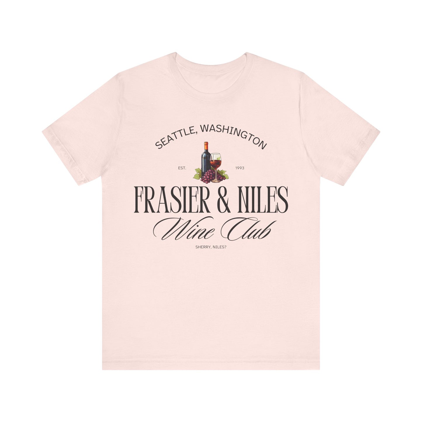 Frasier & Niles Wine Club Shirt