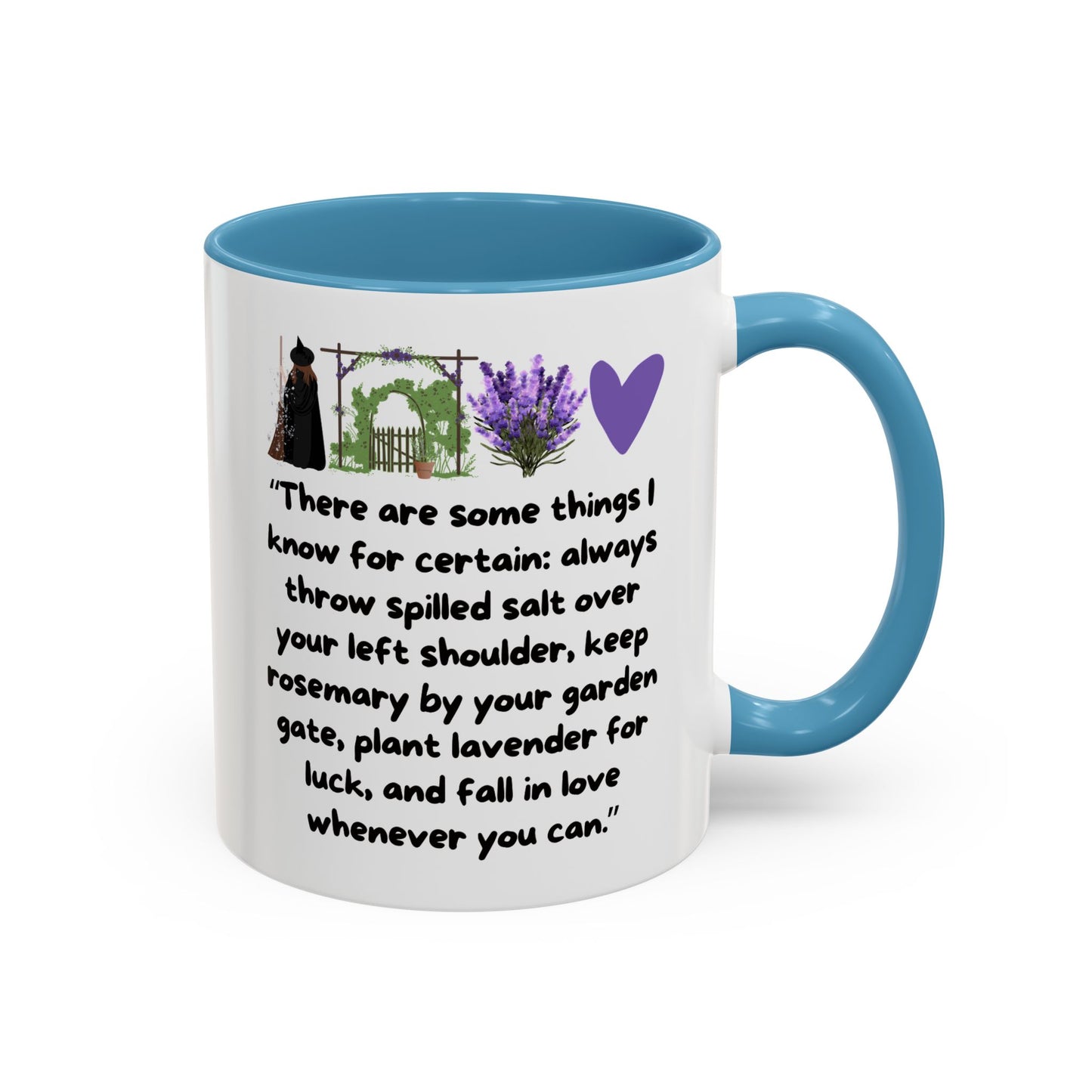 Owens Sisters Colored Handle Coffee Mug
