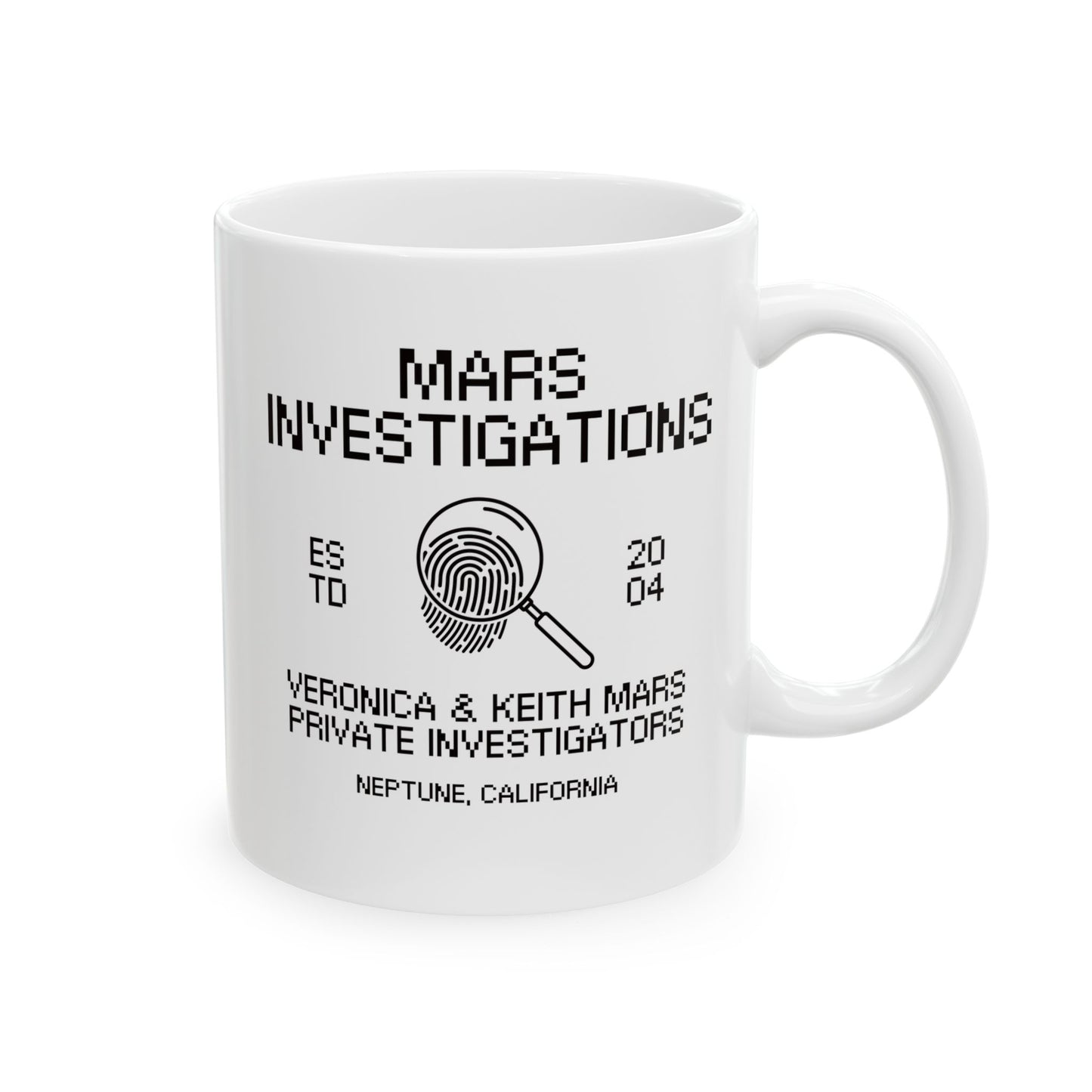 Veronica Mars TV Show - Mars Investigations Coffee Mug
