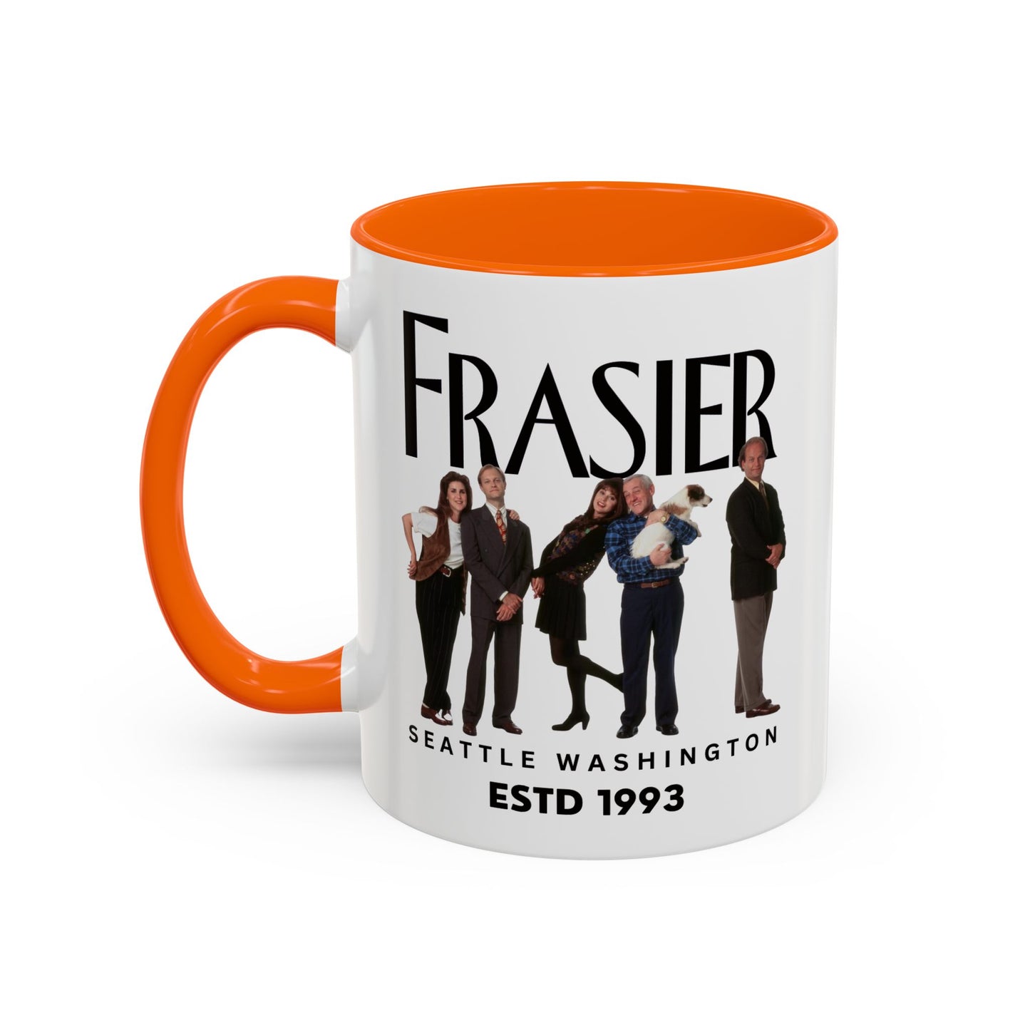 Radio Psychiatrist Coffee Mug Colored Handle 11oz