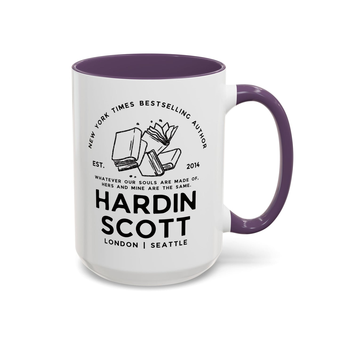 Hardin Scott After Series Book Coffee Mug Colored Handle