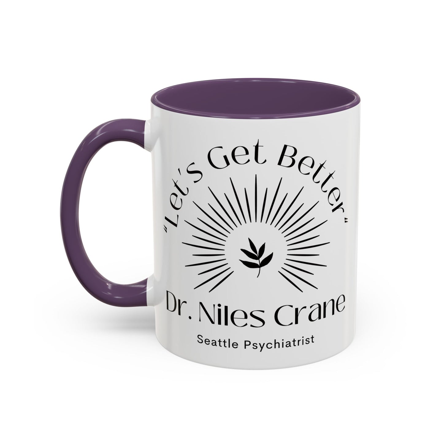 Dr Crane Coffee Mug Colored Handle