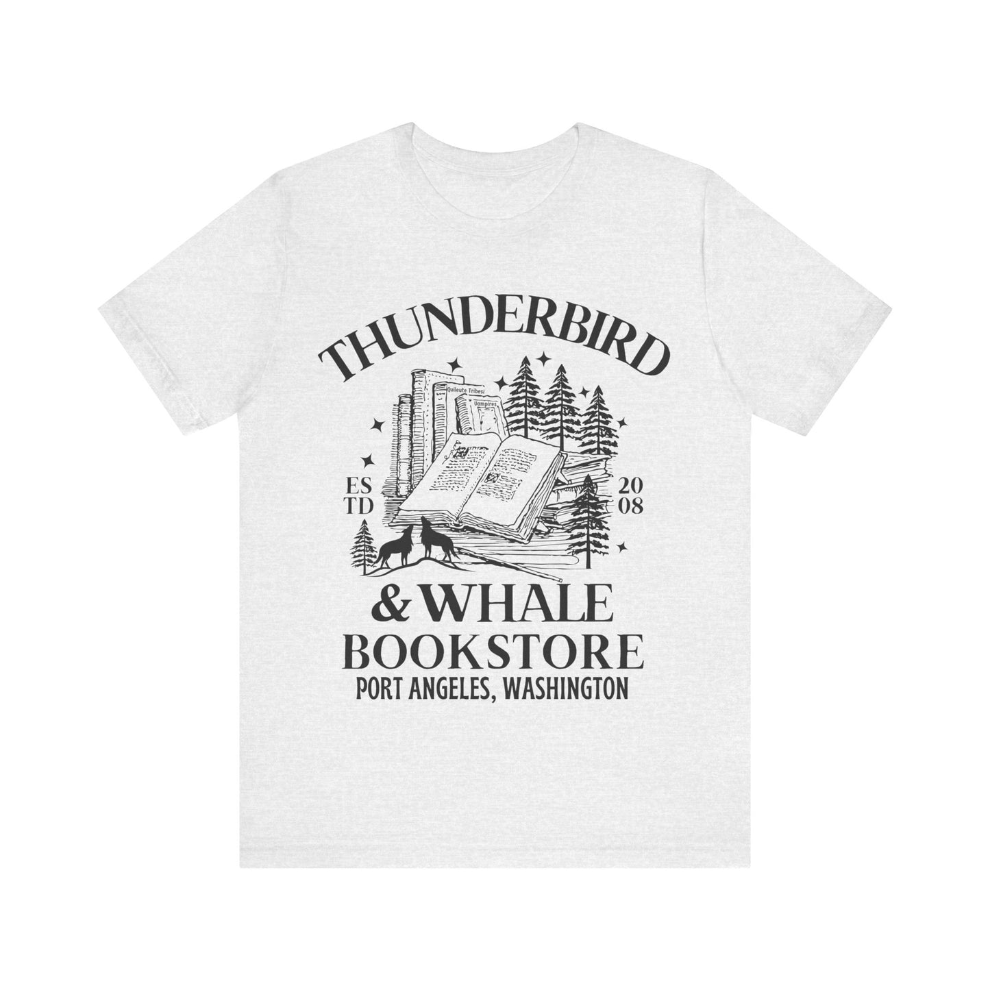 Thunderbird & Whale Bookstore Shirt