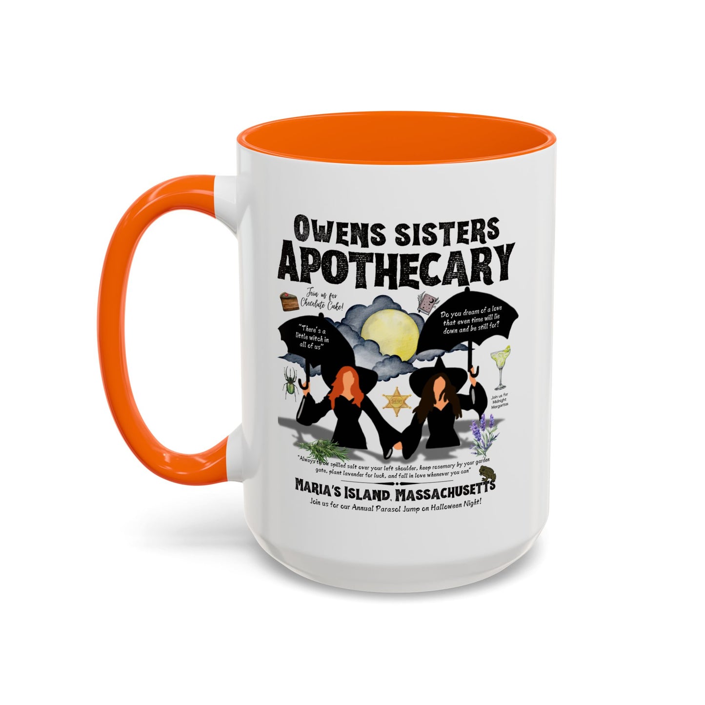 Owens Sisters Witch Coffee Mug 15oz