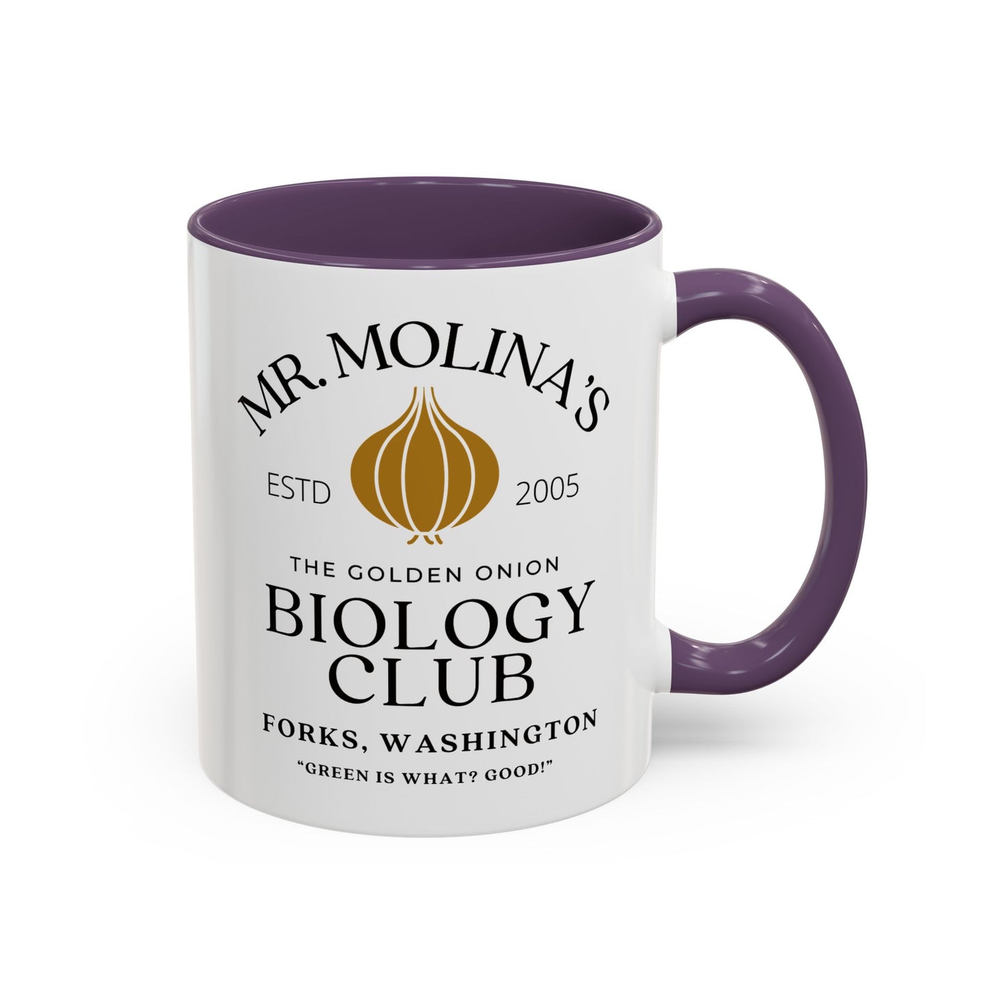 Mr Molina Biology Club Coffee Mug 11oz Colored Handle