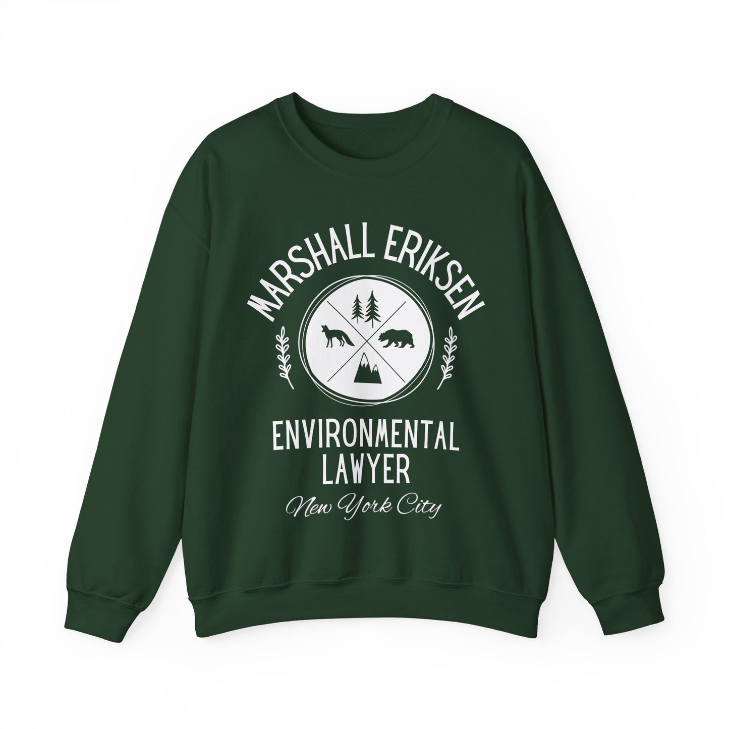 How I Met Your Mother TV Show - Marshall Eriksen the Environmental Lawyer Sweatshirt