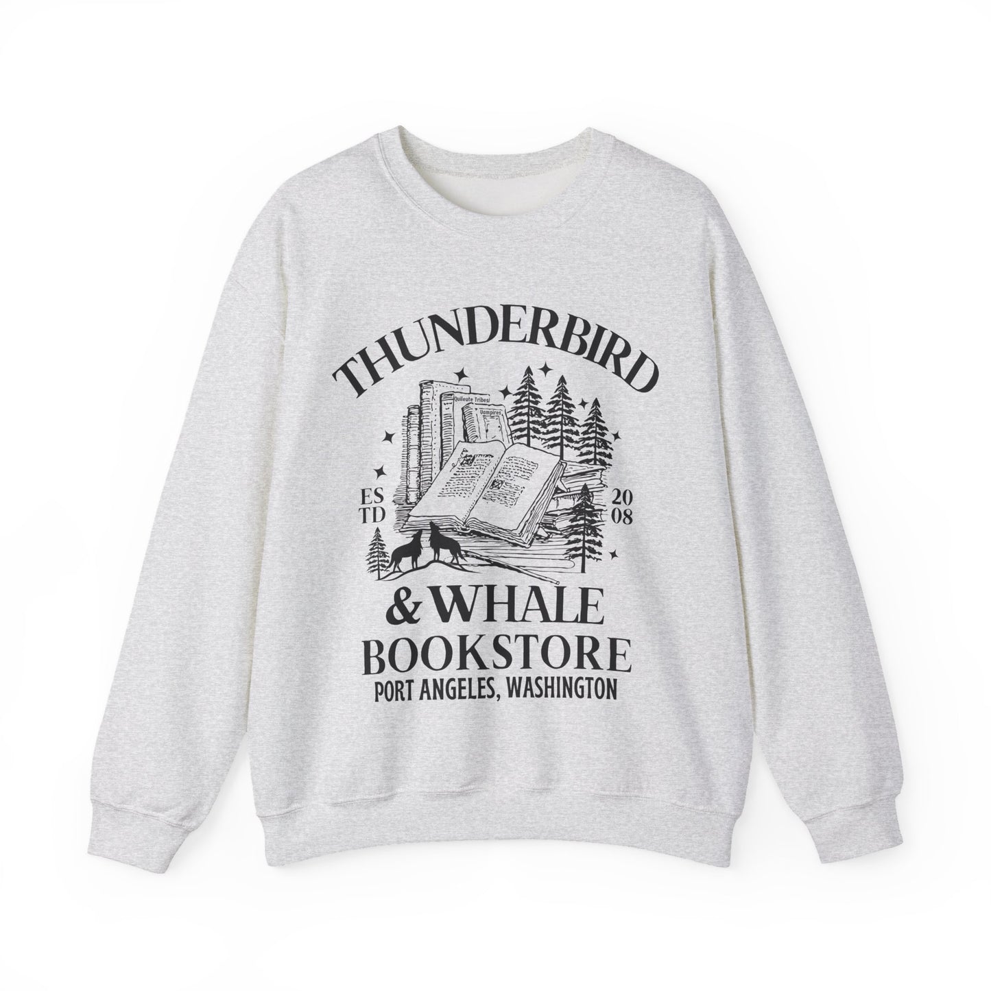 Thunderbird & Whale Bookstore Sweatshirt