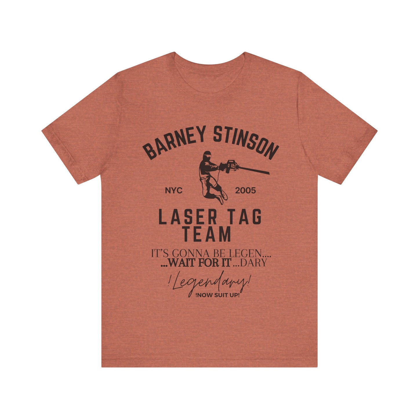 How I Met Your Mother TV Show - Barney Stinson Laser Tag Team Shirt