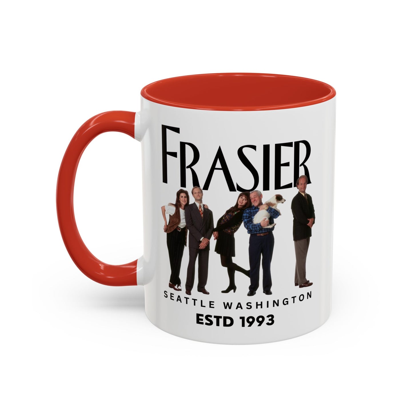 Radio Psychiatrist Coffee Mug Colored Handle 11oz