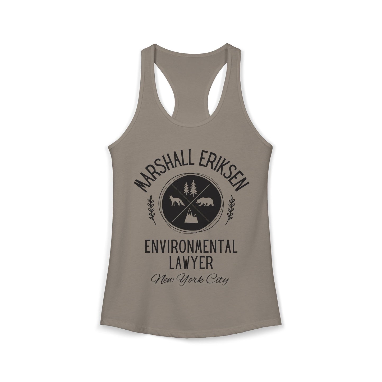 How I Met Your Mother TV Show - Marshall Eriksen the Environmental Lawyer Tank Top