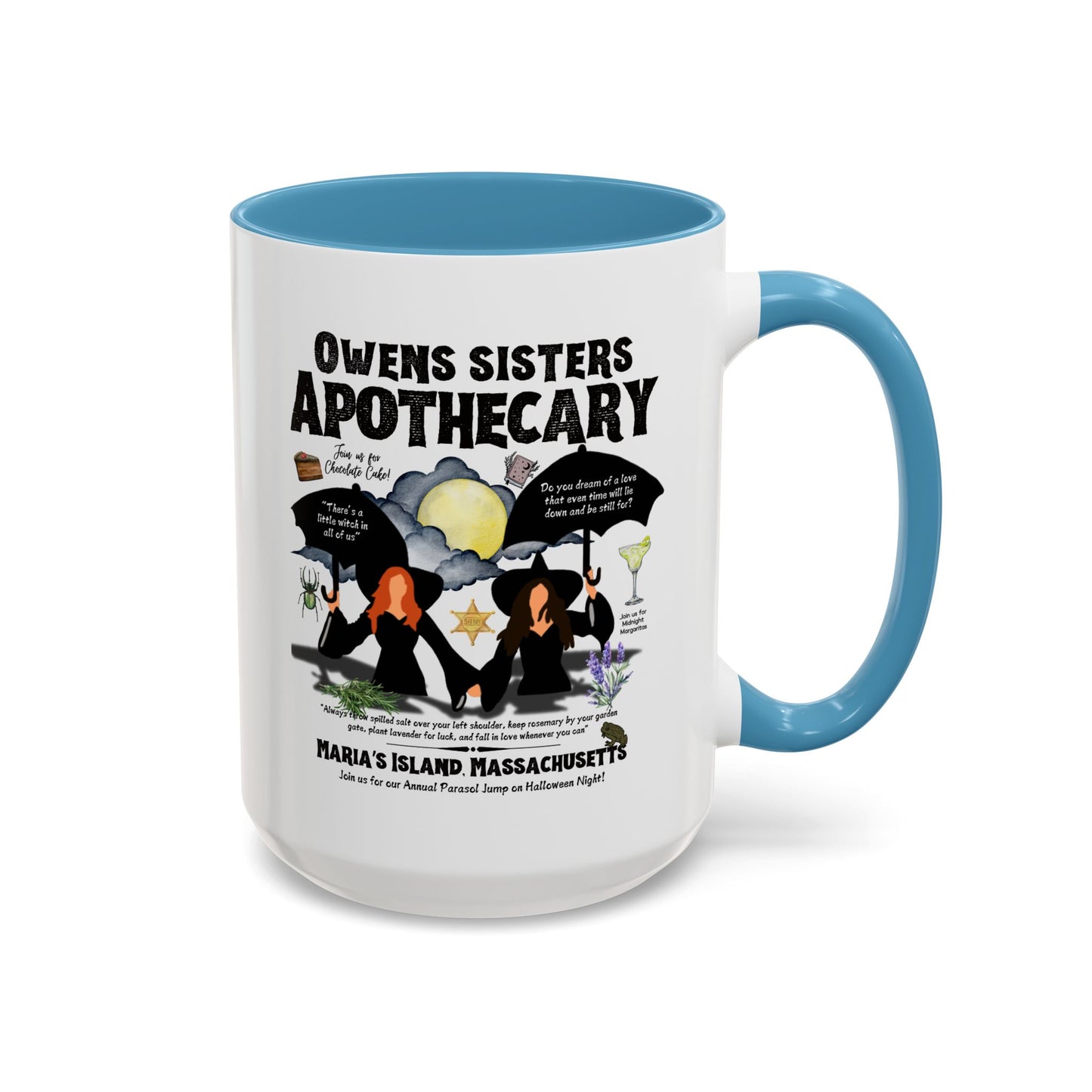 Owens Sisters Witch Coffee Mug 15oz