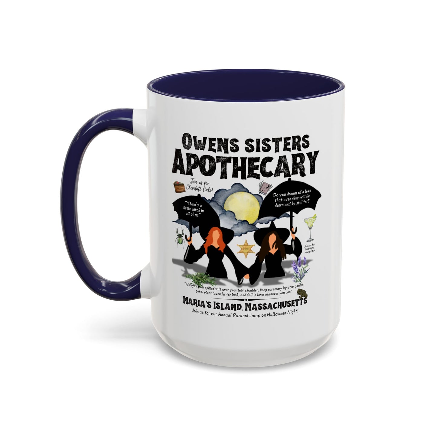 Owens Sisters Witch Coffee Mug 15oz