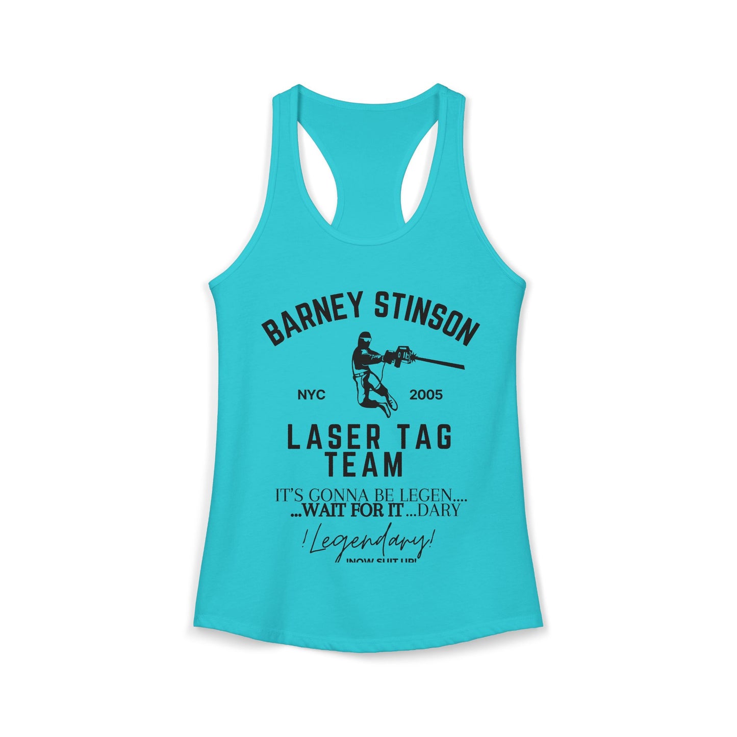How I Met Your Mother TV Show - Barney Stinson Laser Tag Team Tank Top