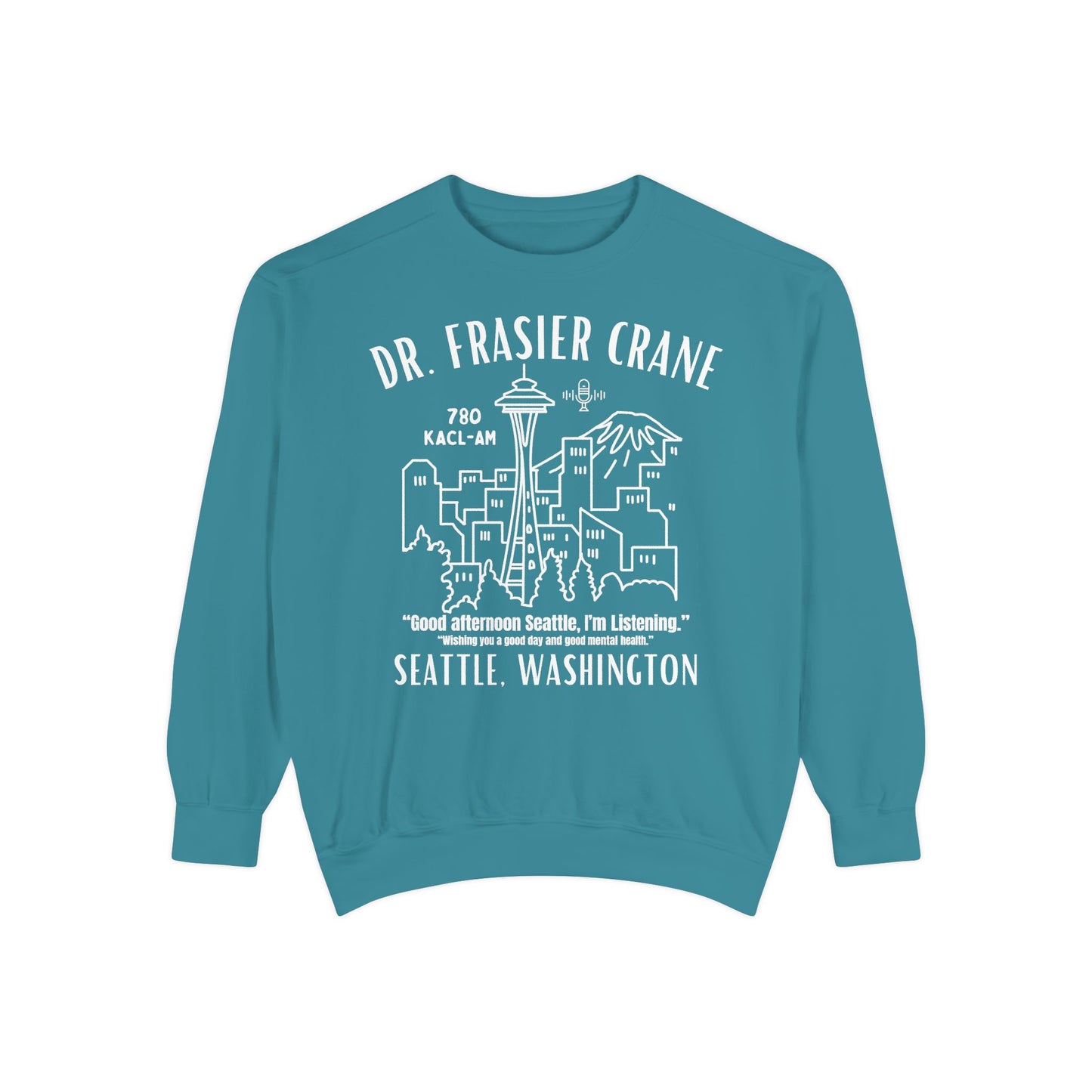 Comfort Colors® Seattle Radio Psychologist Sweatshirt