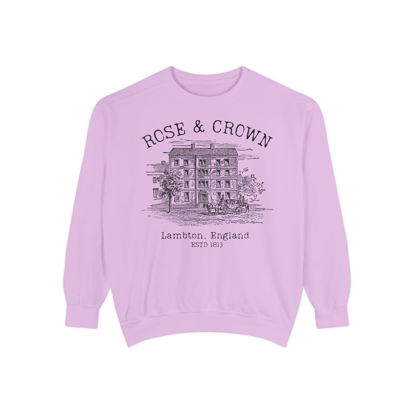 Comfort Colors® Rose and Crown Sweatshirt