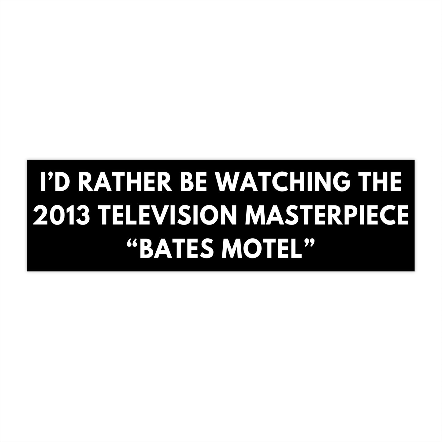Bates Motel Sticker