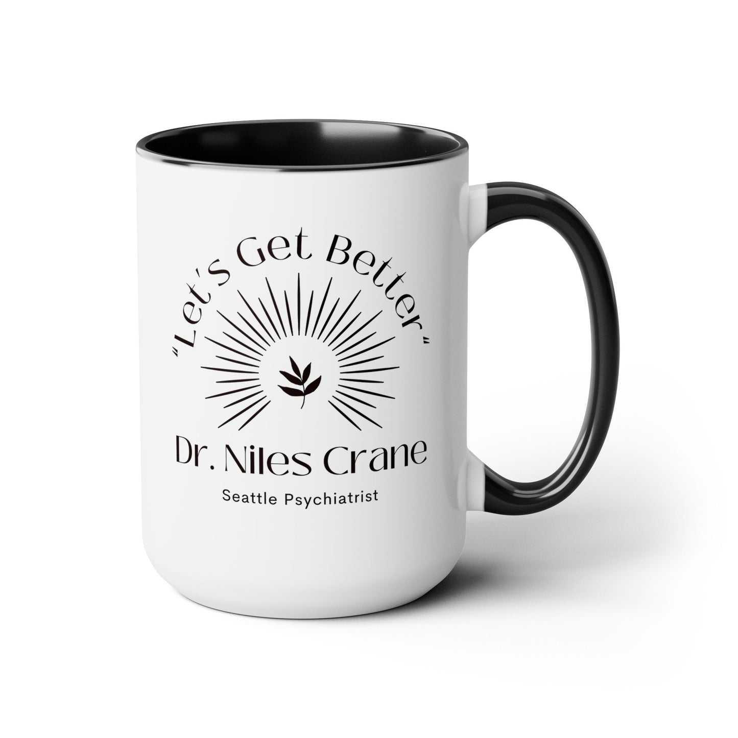 Seattle Psychiatrist Coffee Mug 15oz Colored Handle