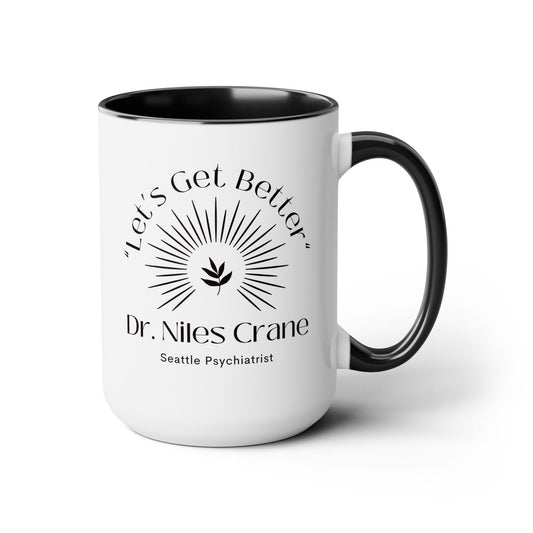 Seattle Psychiatrist Coffee Mug 15oz Colored Handle