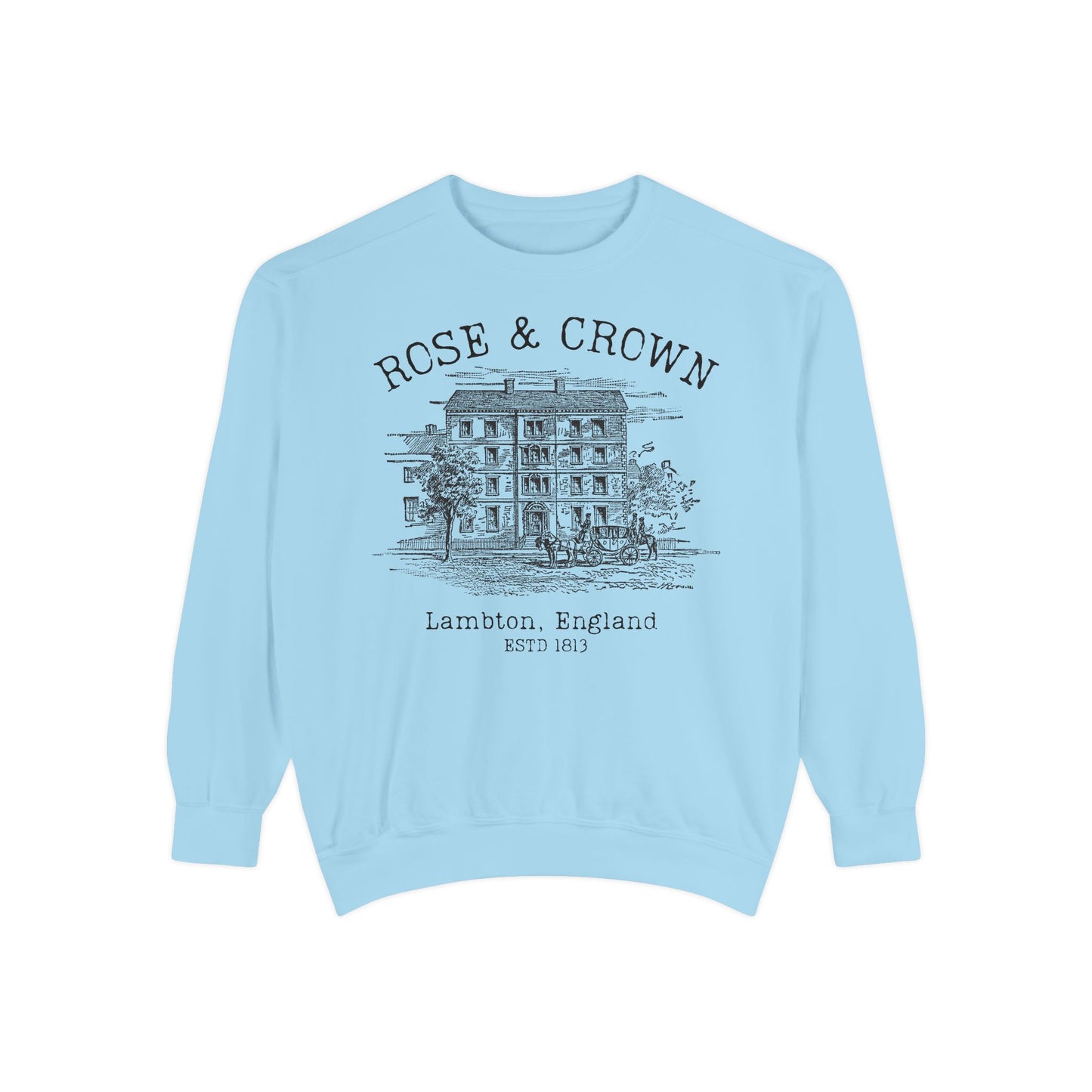 Comfort Colors® Rose and Crown Sweatshirt