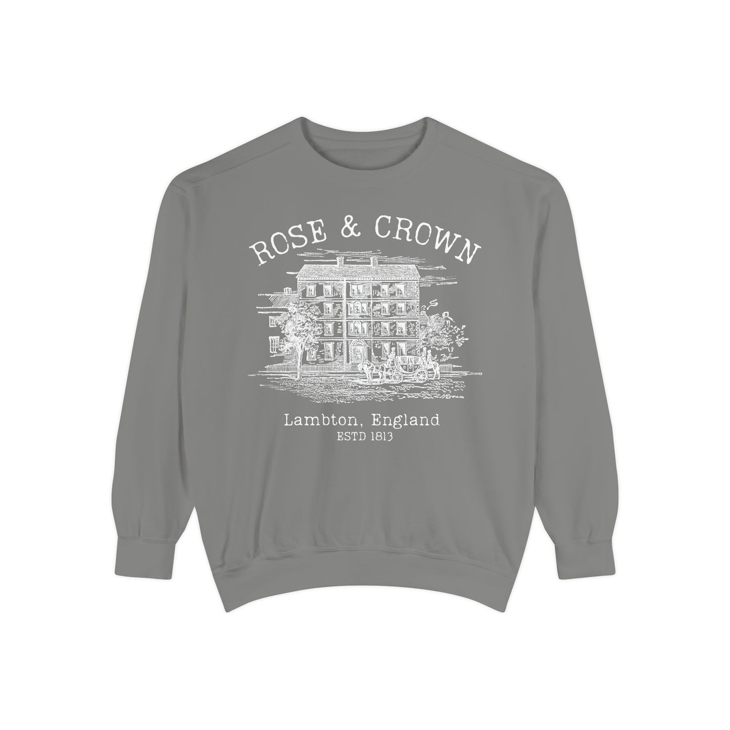 Comfort Colors® Rose and Crown Sweatshirt