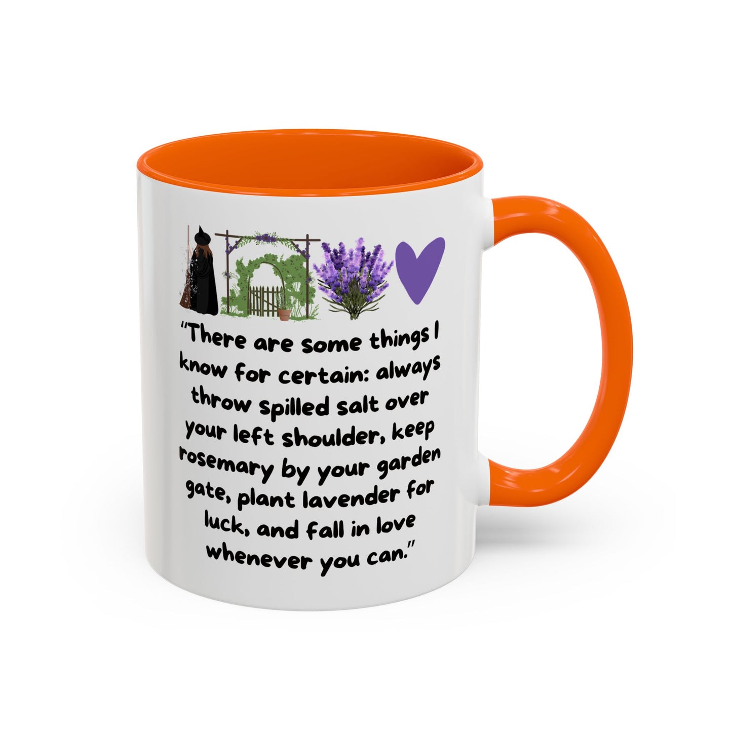 Owens Sisters Colored Handle Coffee Mug