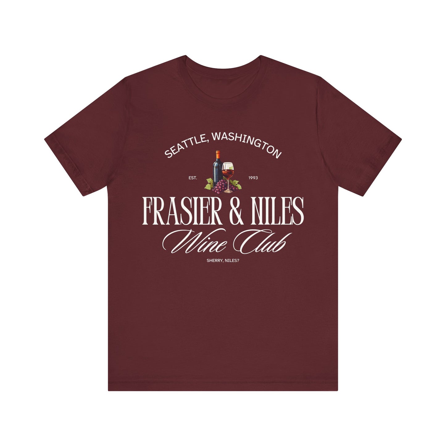 Frasier & Niles Wine Club Shirt