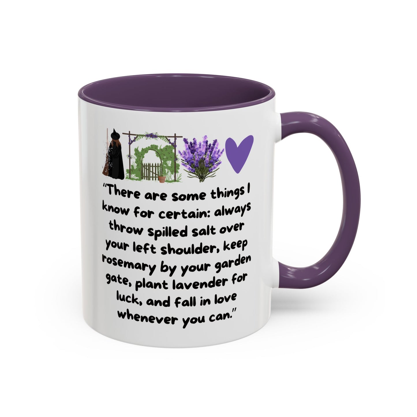 Owens Sisters Colored Handle Coffee Mug