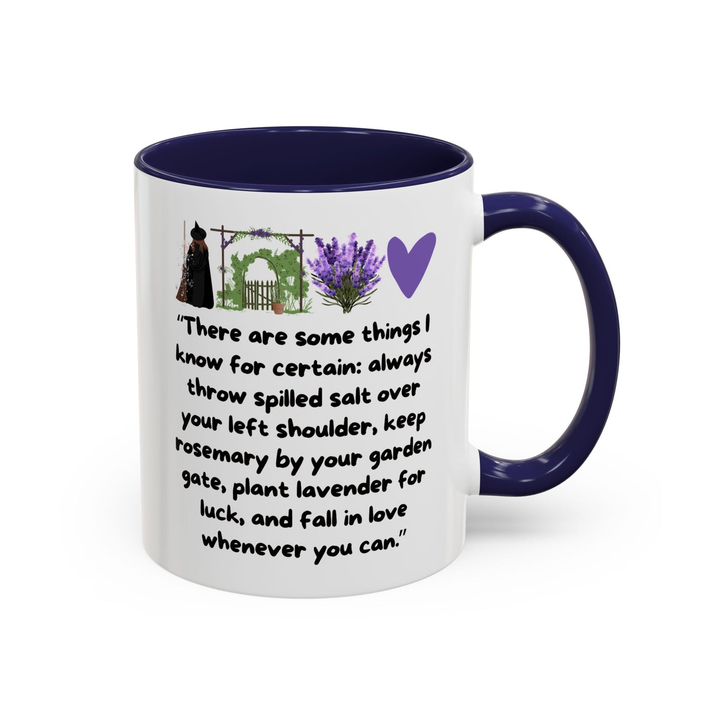 Owens Sisters Colored Handle Coffee Mug