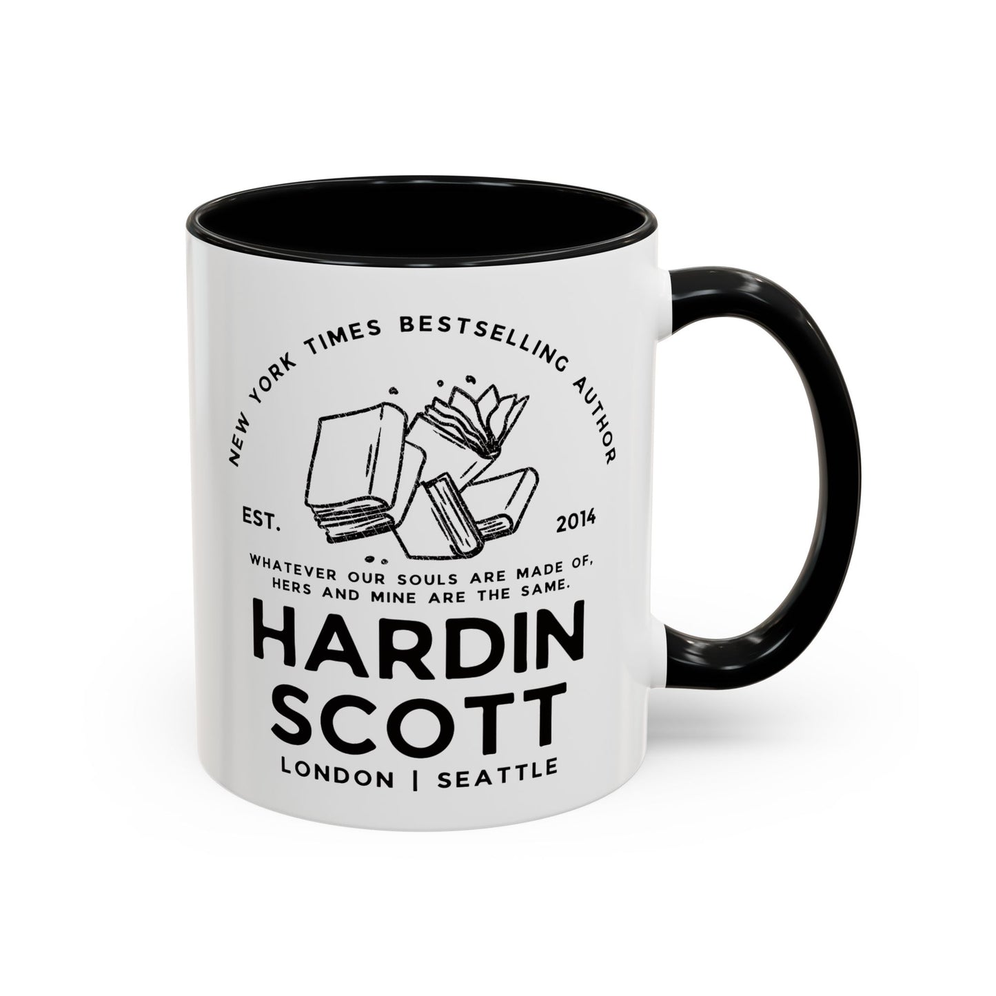 Hardin Scott After Series Book Coffee Mug Colored Handle