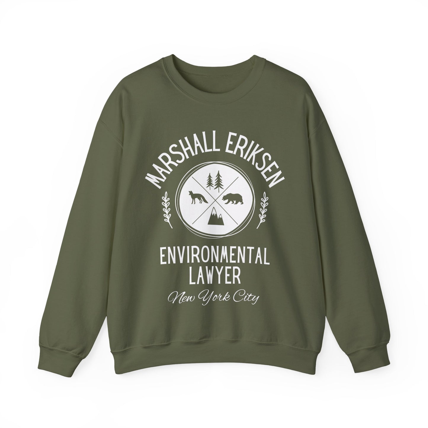 How I Met Your Mother TV Show - Marshall Eriksen the Environmental Lawyer Sweatshirt