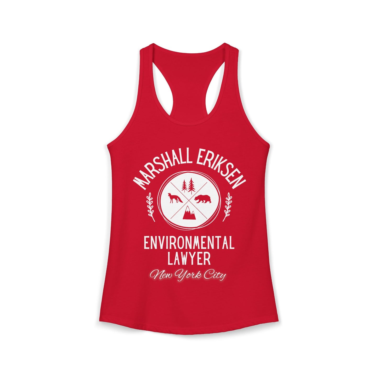 How I Met Your Mother TV Show - Marshall Eriksen the Environmental Lawyer Tank Top