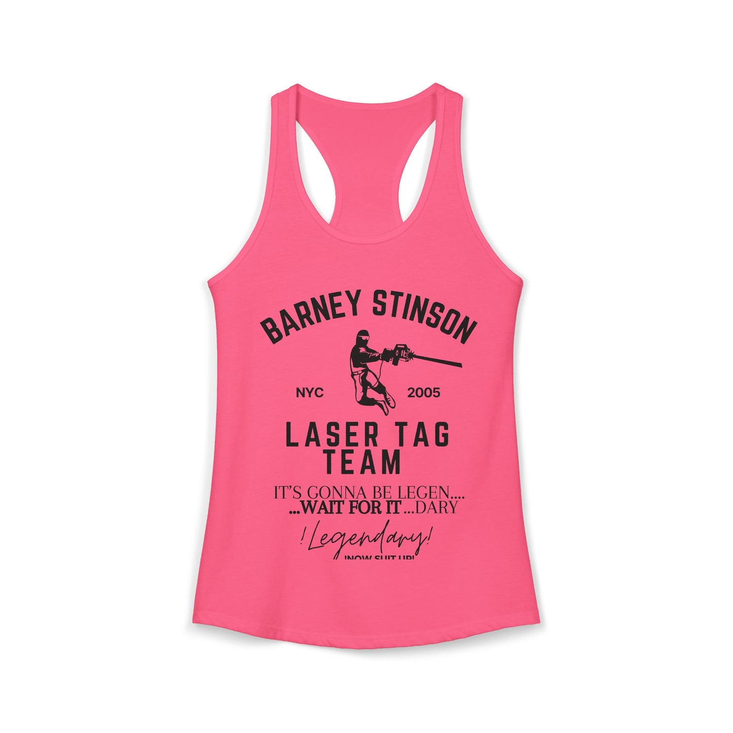 How I Met Your Mother TV Show - Barney Stinson Laser Tag Team Tank Top
