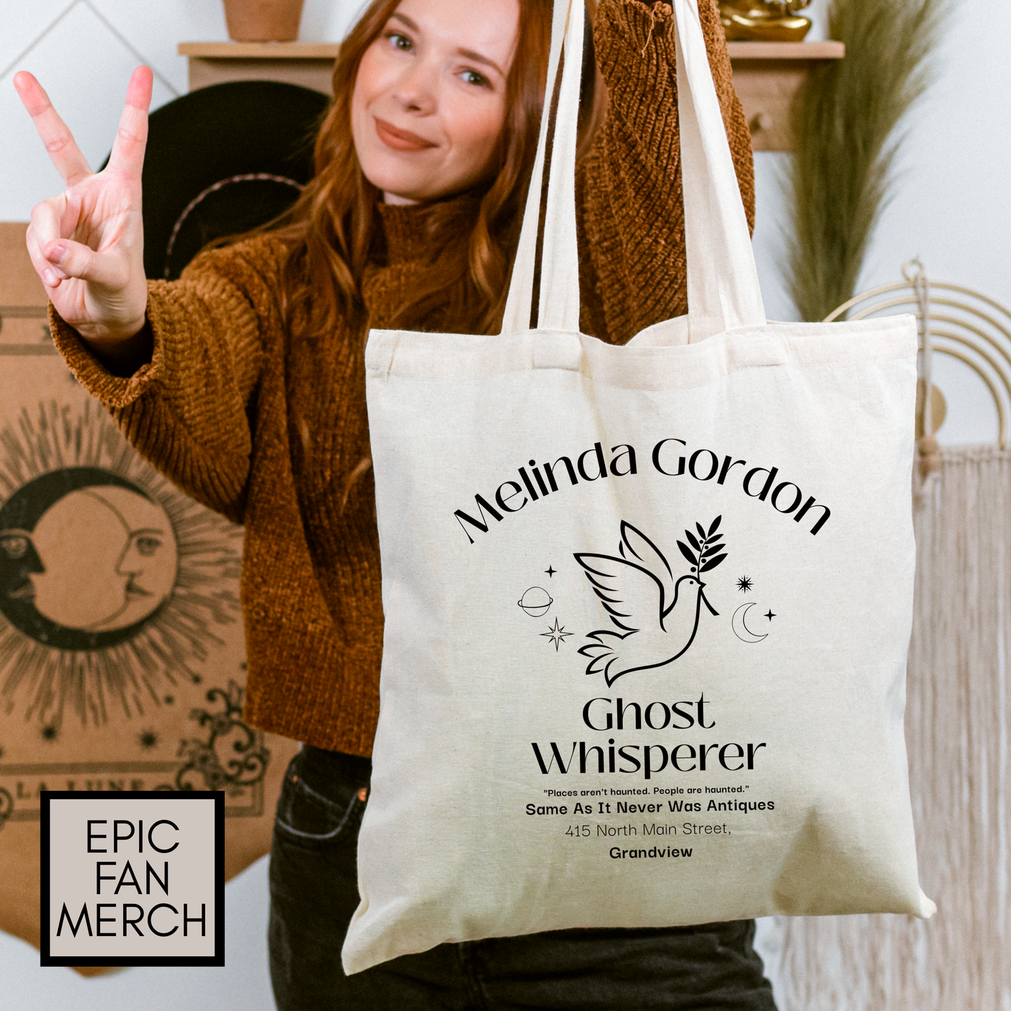 Ghost Whisperer TV Tote Bag - Melinda Gordon