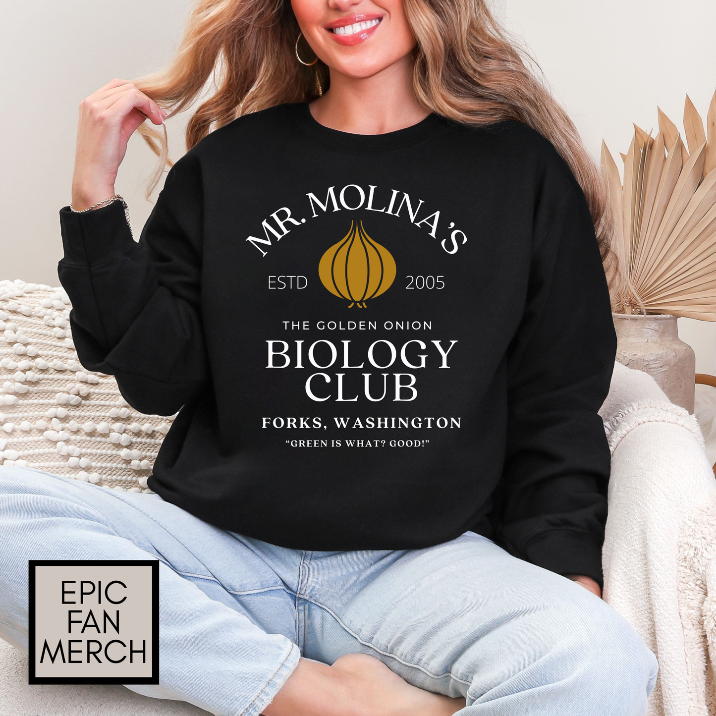 Mr Molina Biology Club Sweatshirt