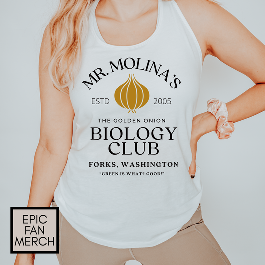 Mr Molina Biology Club Tank Top