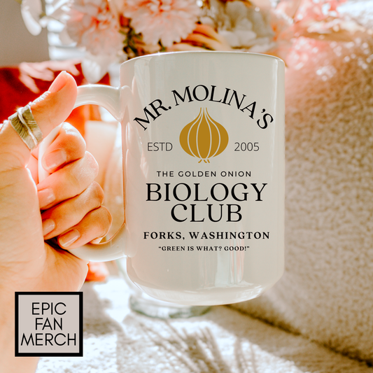 Mr Molina Biology Club Coffee Mug