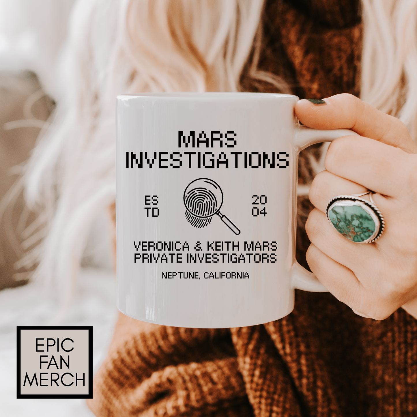 Veronica Mars TV Show - Mars Investigations Coffee Mug