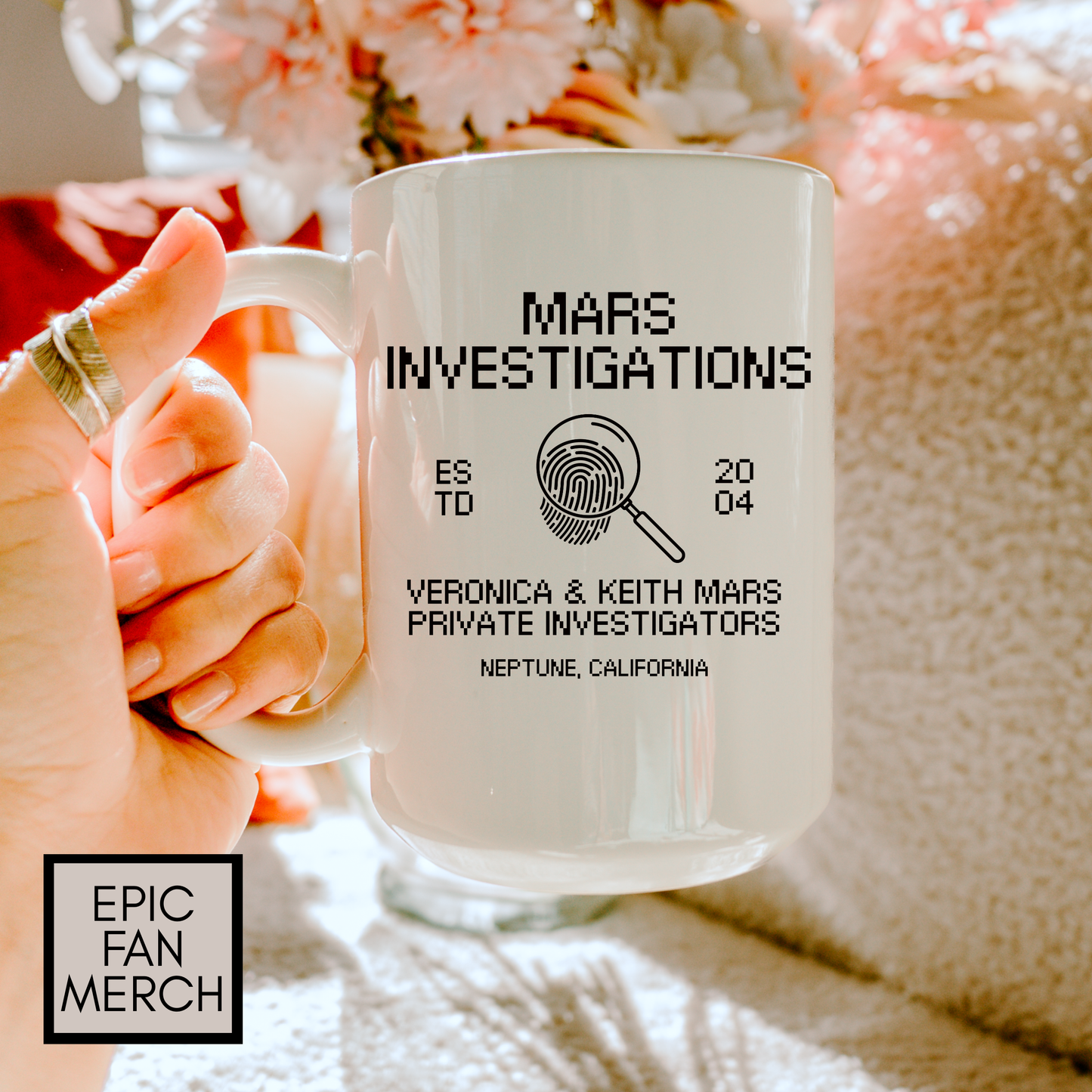 Veronica Mars TV Show - Mars Investigations Coffee Mug