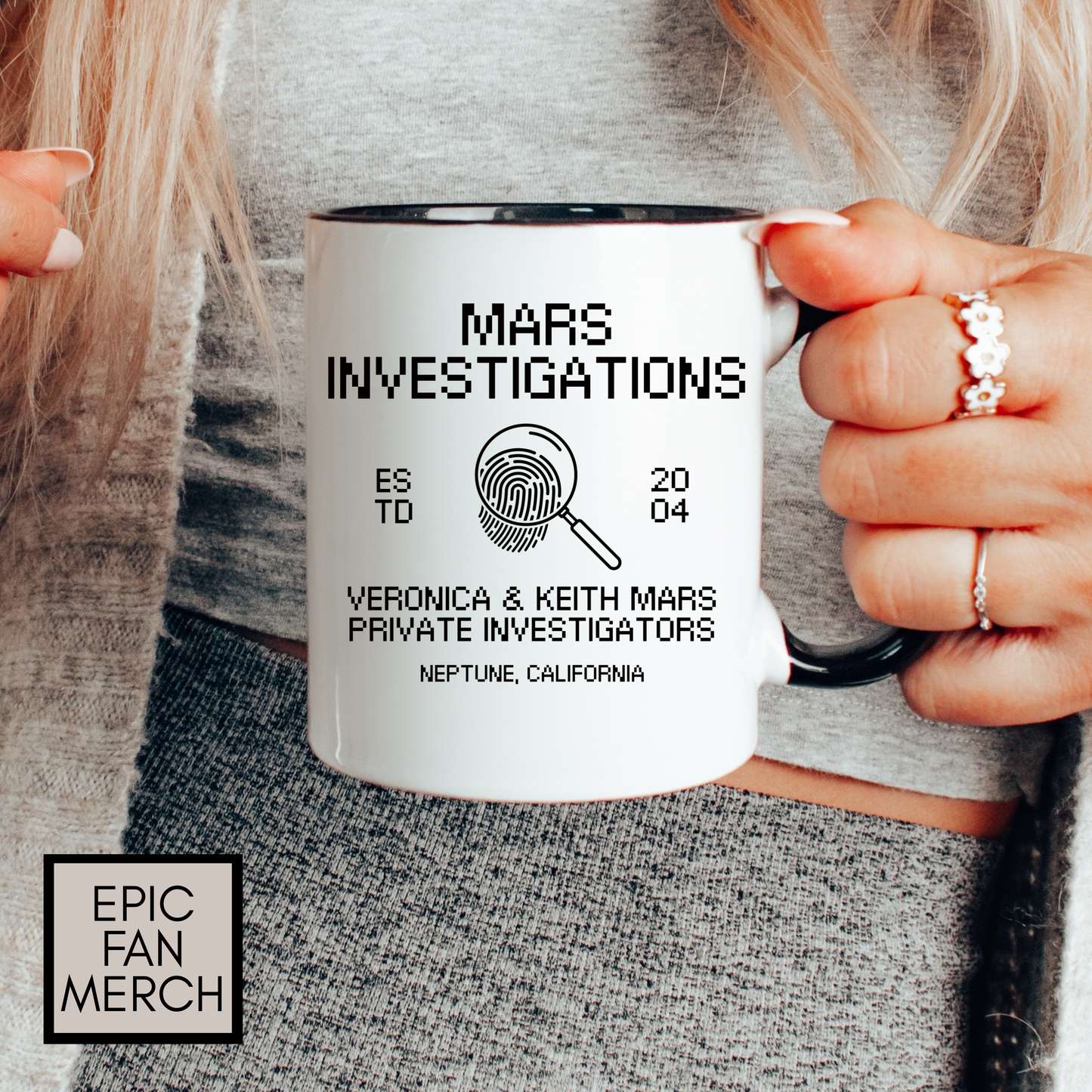 Veronica Mars TV Show - Mars Investigations Coffee Mug