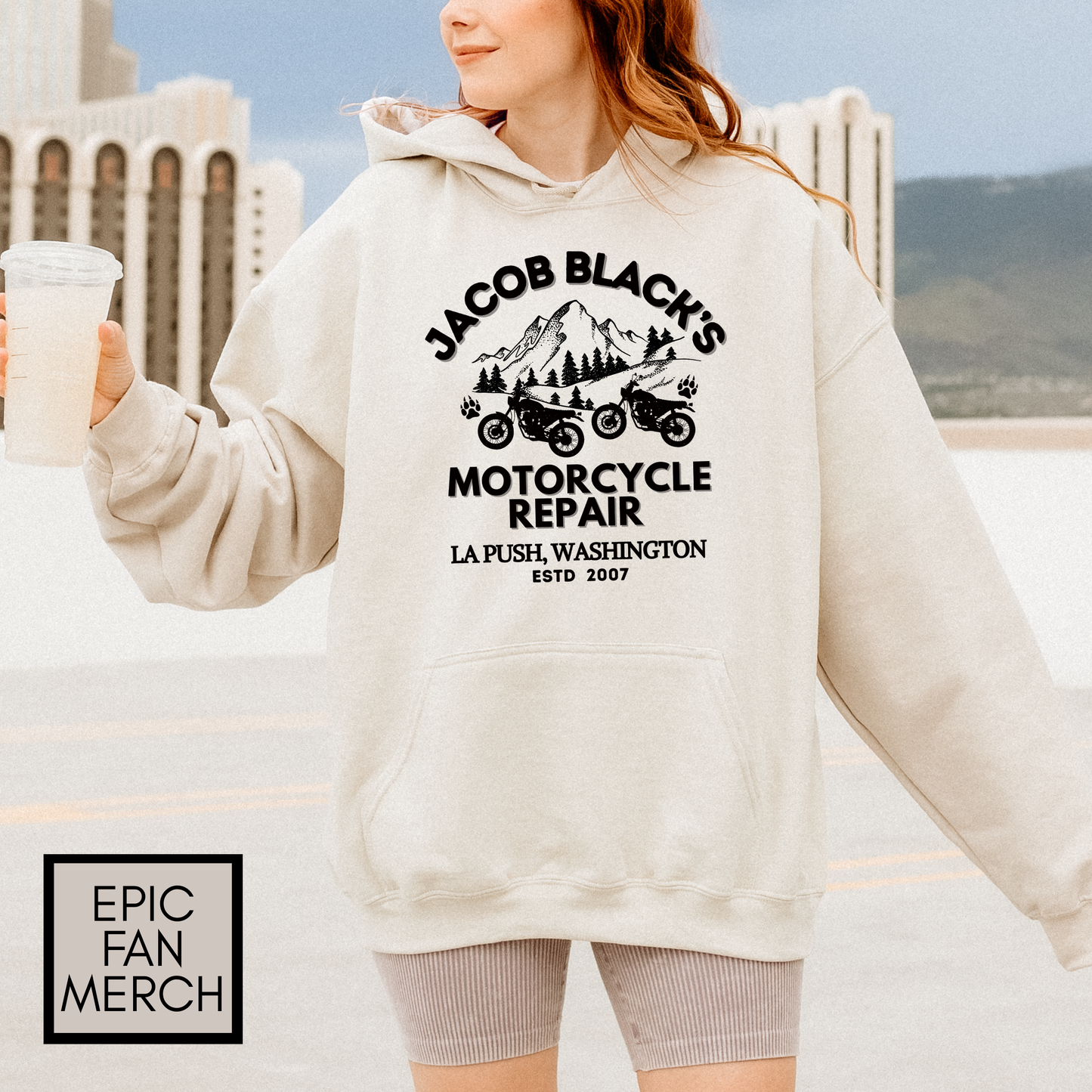 Jacob Black Motorcycle Repair Hoodie
