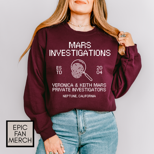Veronica Mars TV Show - Mars Investigations Sweatshirt