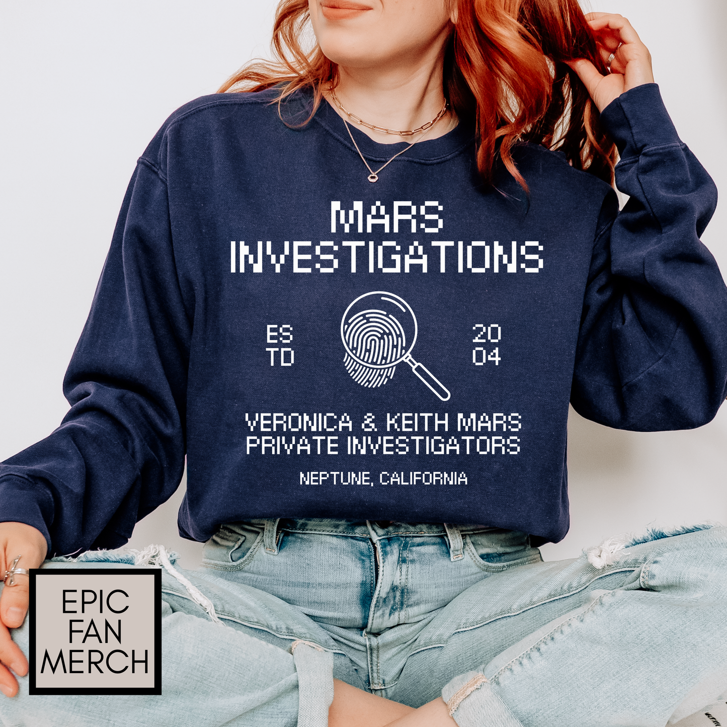 Veronica Mars TV Show - Mars Investigations Comfort Colors® Sweatshirt